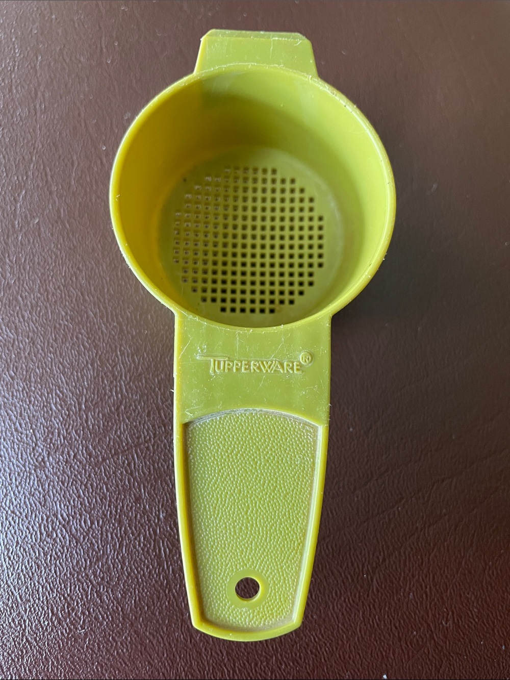 VTG Tupperware Green Strainer